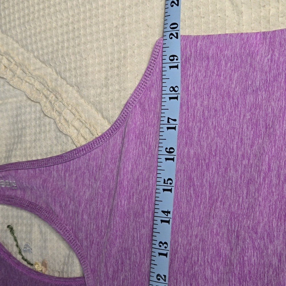 Reebok Purple Racerback Tank Top - Picture 5 of 7
